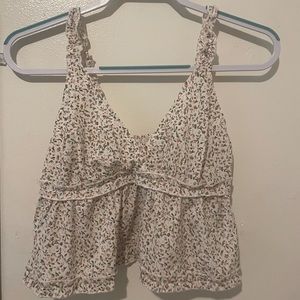 Tank top floral print